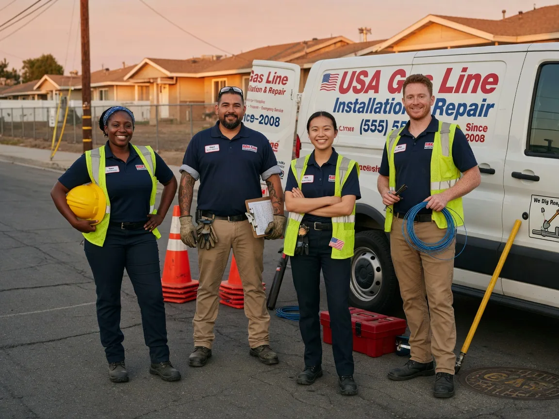 Gas Line Installation company in Vandemere, NC